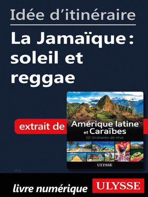 cover image of Idée d'itinéraire--La Jamaïque